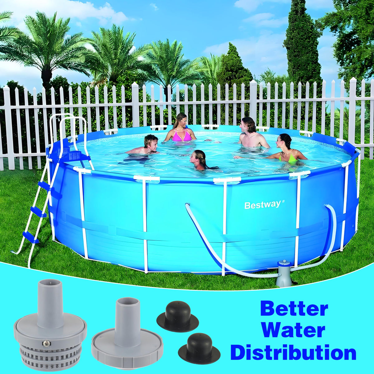 BOSHCHEN hole plug provides secure sealing for 1.25 inch fittings