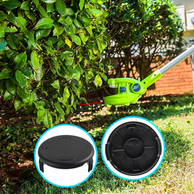 BOSHCHEN original-black spool cap cover, seamless look with Hyper Tough head.