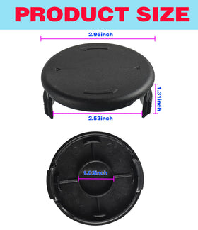 BOSHCHEN two-pack spool cap cover, ready for fast replacement on Hyper Tough weed eaters.