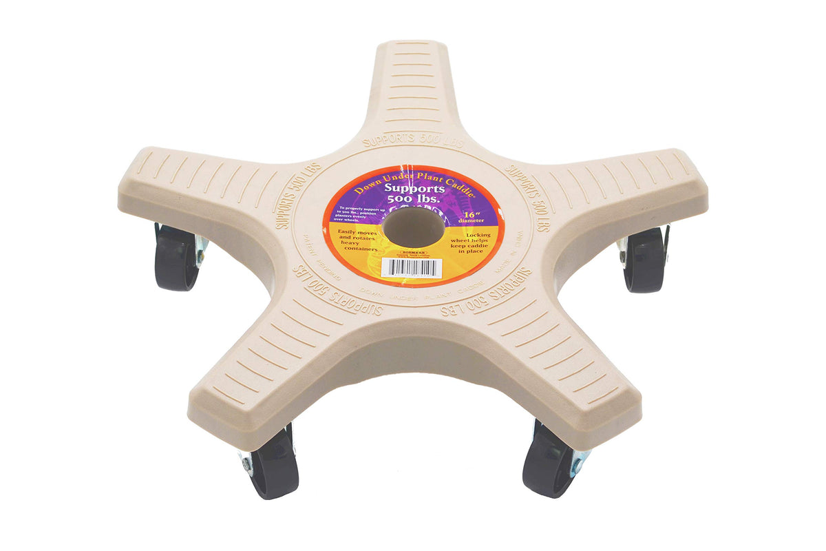 Bosmere 16in Plant Caddie glides heavy pots on decks with ease
