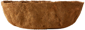 Bosmere 24-inch pre-formed coco liner inside a window box promotes air and water circulation