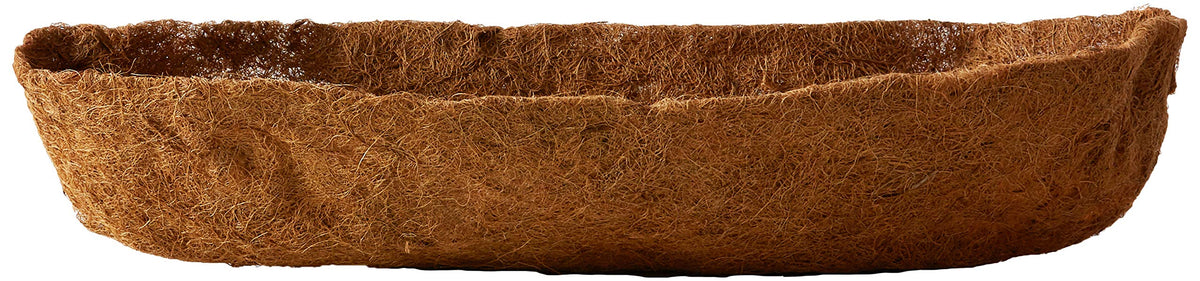 Bosmere 36-inch coco liner in a window box promotes airflow and moisture retention