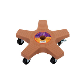 Bosmere Down Under Plant Caddie rolls on a patio for easy heavy-pot movement.