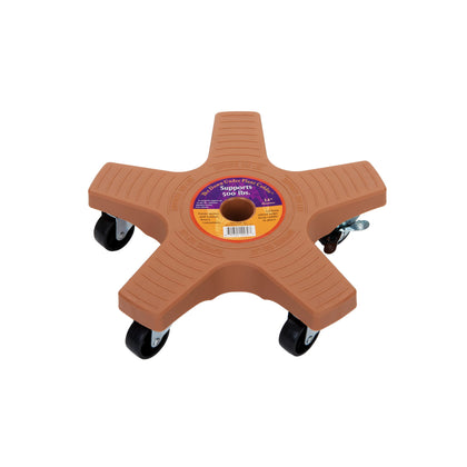 Bosmere Down Under Plant Caddie rolls on a patio for easy heavy-pot movement.