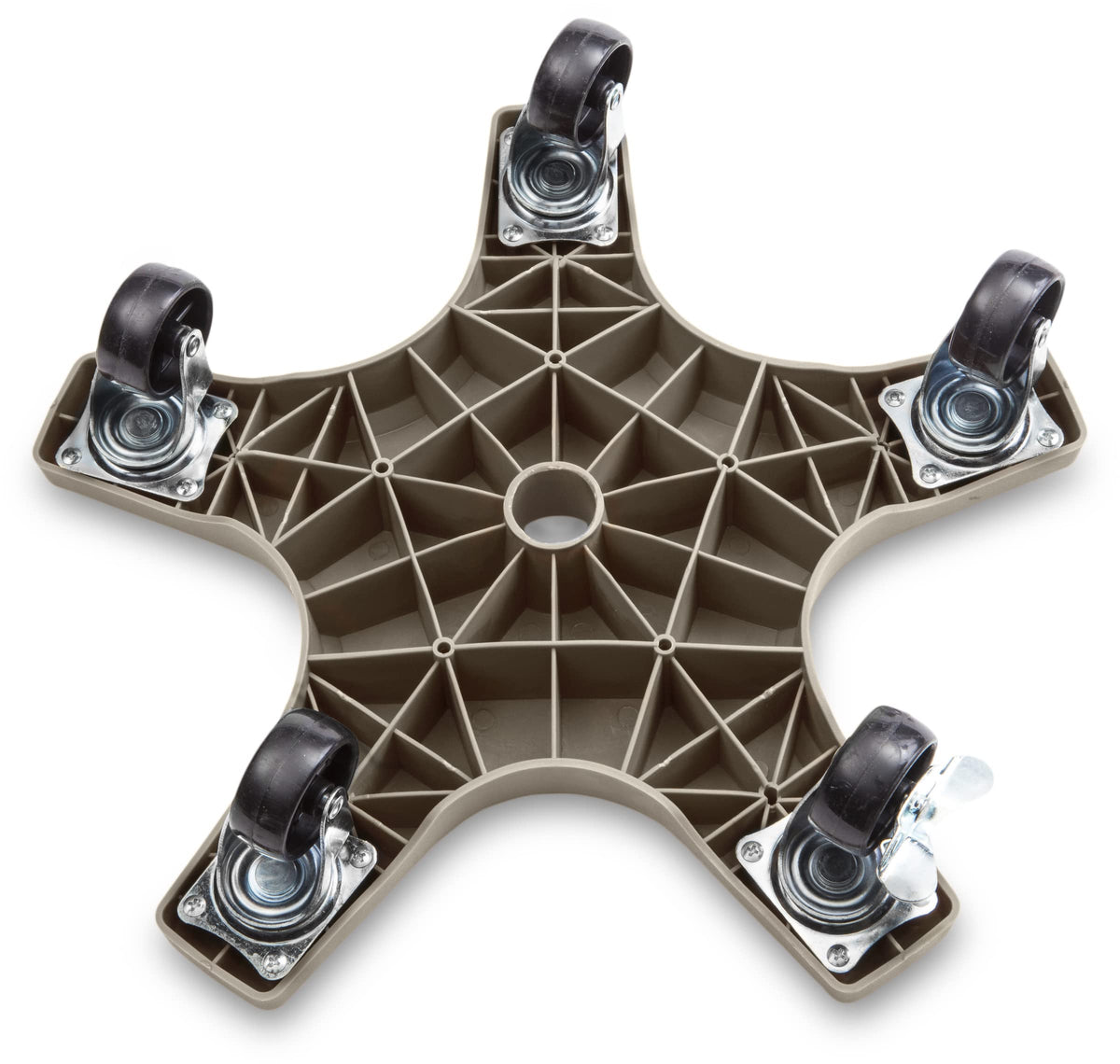 Bosmere Plant Caddie wheels lock securely for stable placement