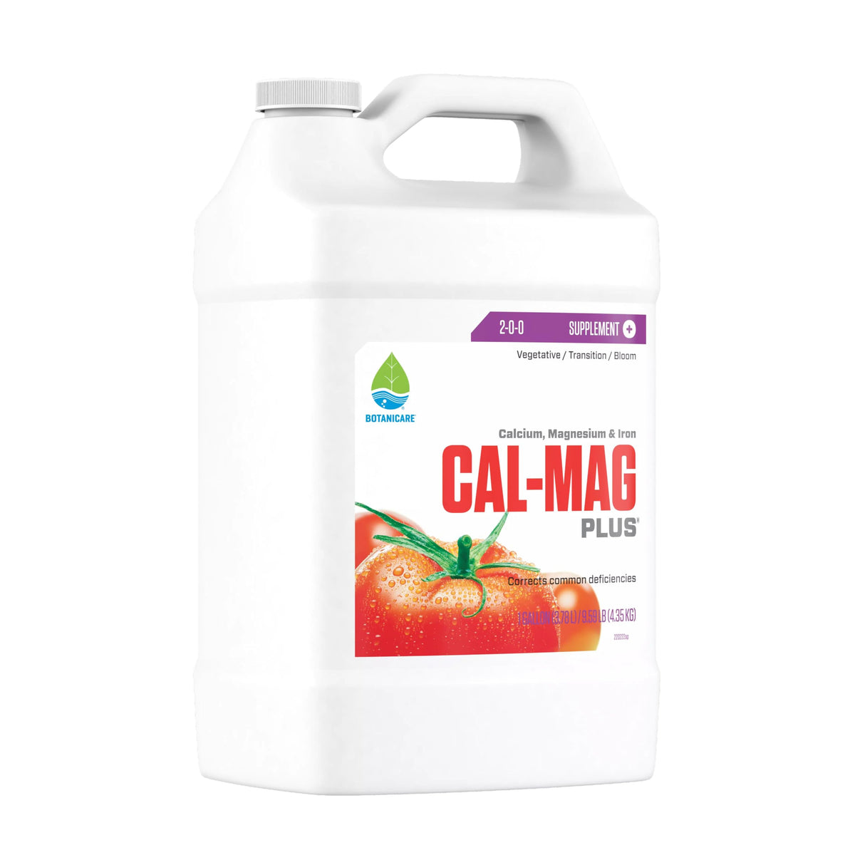 Botanicare Cal-Mag Plus foliar spray application on leaves