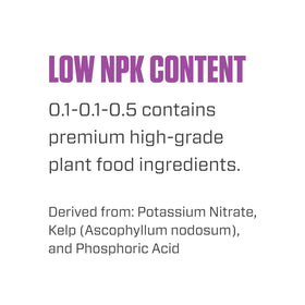 Botanicare Liquid Karma pouring into water emphasizes easy integration with base nutrients