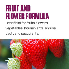 Product label closeup highlighting the 1-4-5 nutrient balance