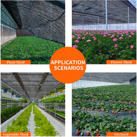 BOTHLIKE shade cloth suitable for greenhouse and garden shade applications