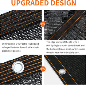 BOTHLIKE shade net for patio or chicken coop creating comfortable spaces