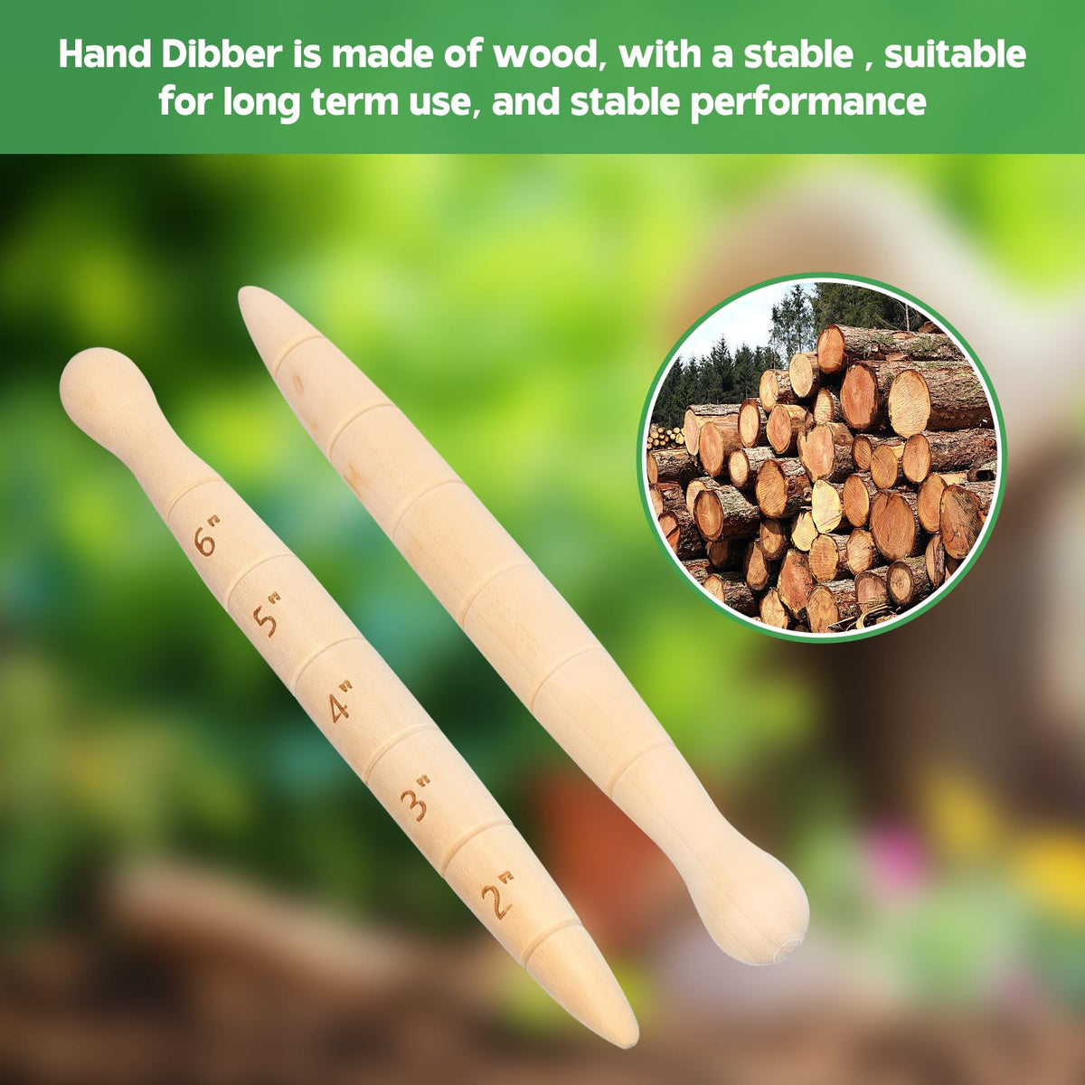 Bothyi quick planting tool accelerates sowing and transplanting in rows