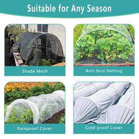 BOTINDO sun shade cloth support helping manage light for vegetables