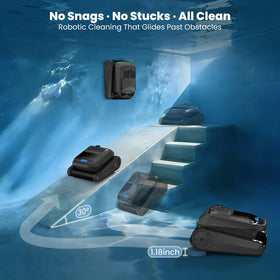 BOTLIFE PC200 dual drive motors enable strong climbs.