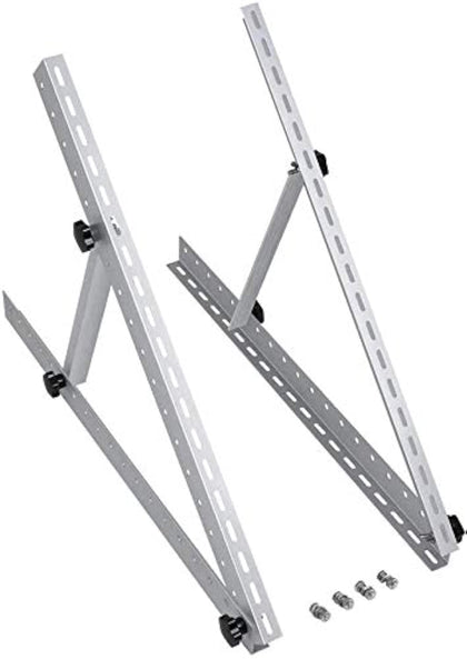 BougeRV 28in tilt mount brackets provide adjustable support for peak sunlight.