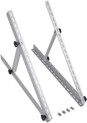 BougeRV foldable tilt legs enable portable solar mounting on the go.