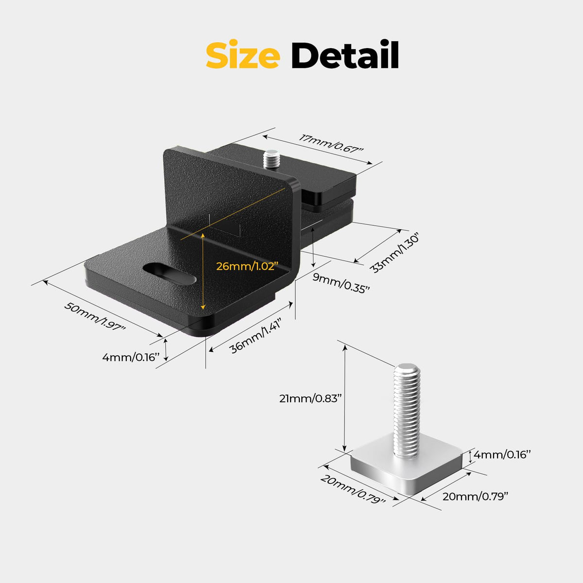 BougeRV shock-absorbing rubber pads protect surfaces and improve base grip
