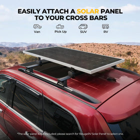 BougeRV solar panel brackets with included tools simplify installation and removal.