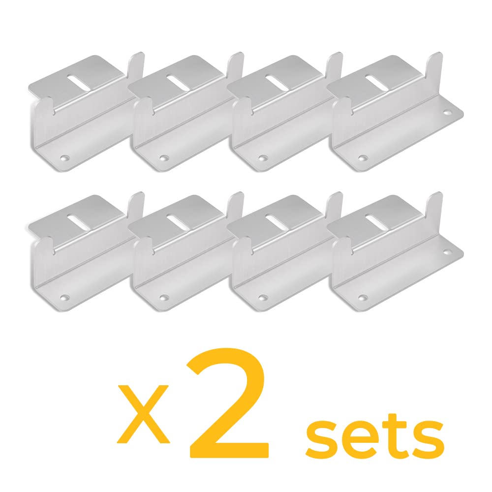 BougeRV z-bracket design shown for irregular surface installations