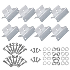 BougeRV Z-bracket roof mounting for versatile solar installs on angled rooftops.