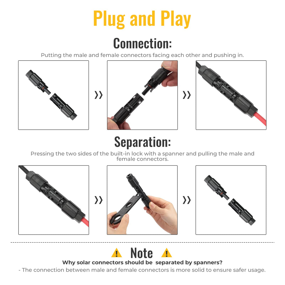 BougeRV easy installation with included spanners
