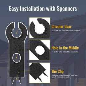 BougeRV tinned copper pins support heavy load connections