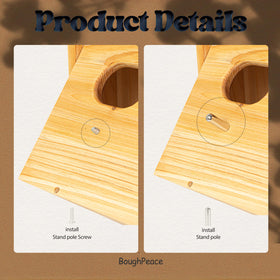 BoughPeace gift-option ideal for bird lovers to enjoy nature at home.