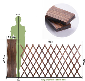 Bounmer cedar lattice closeup highlights natural wood grain and durability