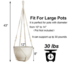 Bouqlife ceiling hook included for quick, secure mounting.