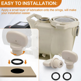 Detailed O-ring on BOUYAO 071131 plug for leak prevention