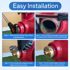 Ideal for garden irrigation with high-volume output and reliable connections