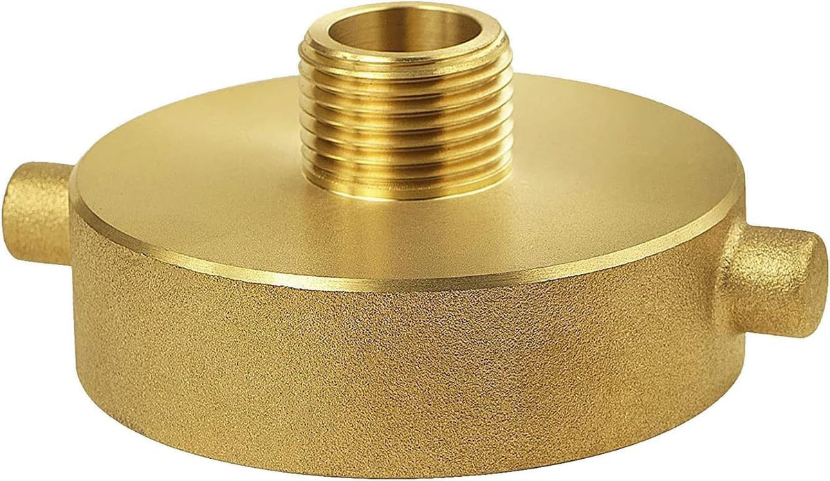 Brass adapter supports stable water flow without compromising connection integrity