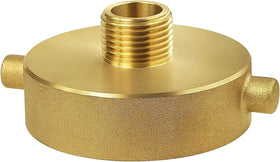 Brass adapter supports stable water flow without compromising connection integrity