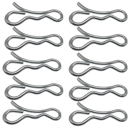 194208 Bow Tie Lock Cotter Pin close-up for Cub Cadet equipment; secures mower components.