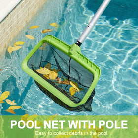 BoxedHome pool cleaning kit in use for inground and above-ground pools.