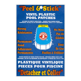 Boxer Adhesives pool patch under water application seals leaks without draining.