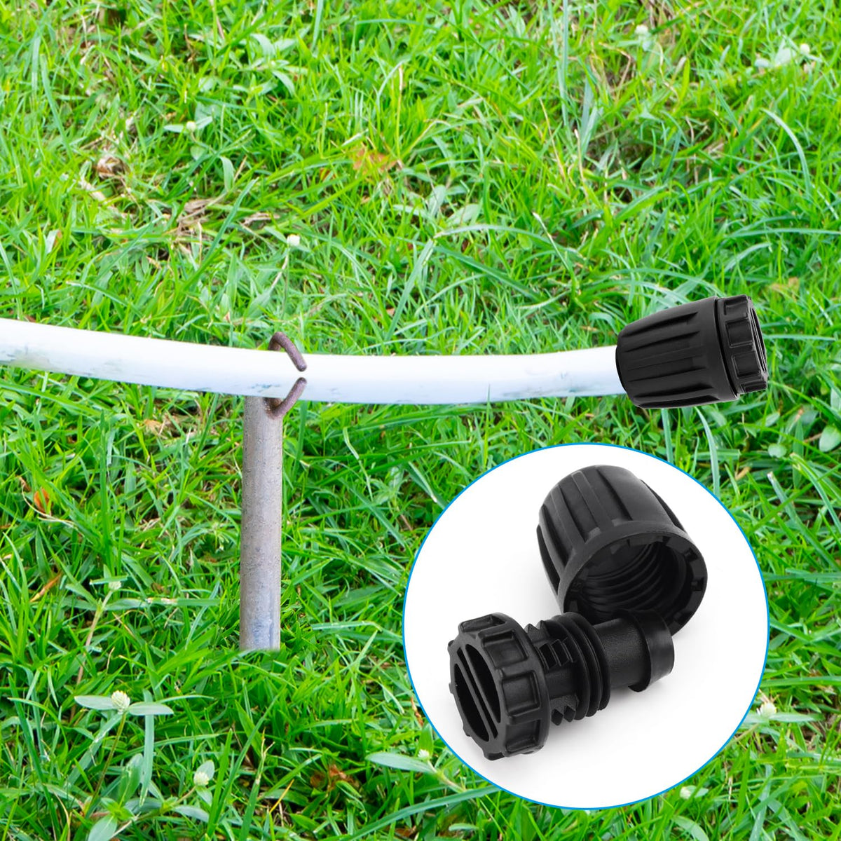 BOXOB twist-lock irrigation end cap enhances grip during replacement.