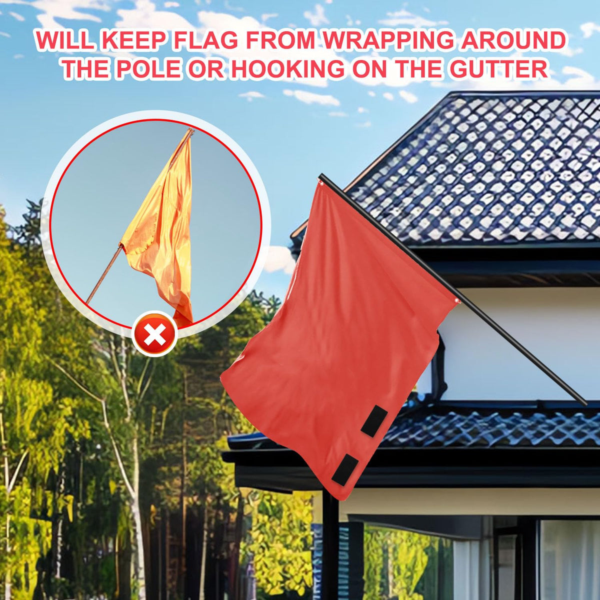BOXOB compact flag weights fit flag hems at 4.4 by 2.15 by 0.97 cm
