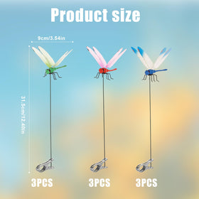 BOXOB dragonfly clip green adds natural touch to patio decor.