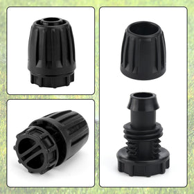 BOXOB ABS end cap for 16mm drip tubing, UV resistant.