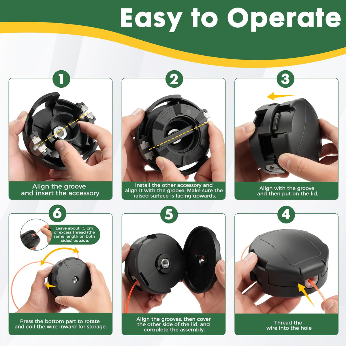 BOYUANSCH easy 30-second install with tool-free setup for fast replacements.