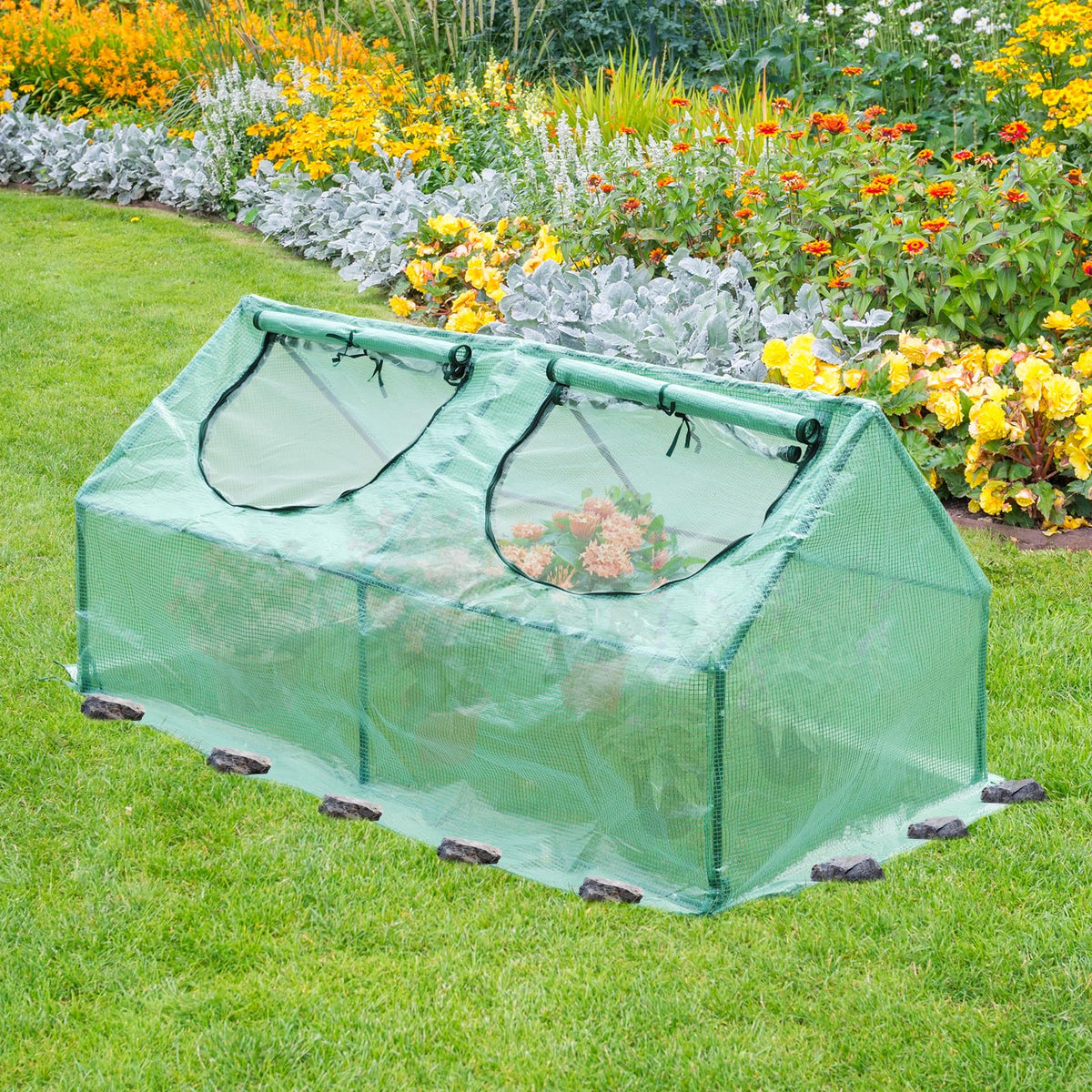 BPS 6x3x3 ft greenhouse suitable for indoor and outdoor use