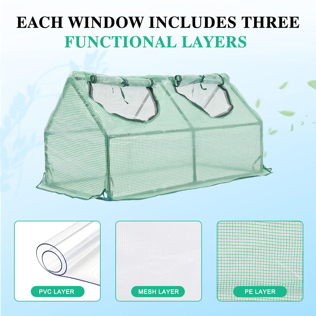 BPS middle layer provides bright, even light for healthy growth