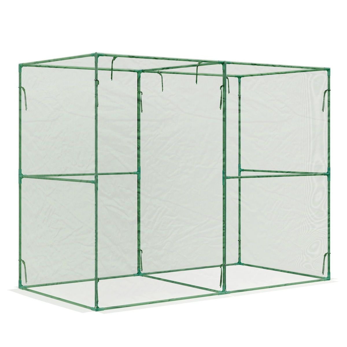 BPS Crop Cages assembly and setup for quick garden protection.