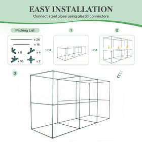 BPS tool-free assembly lets you set up quickly and store away