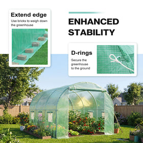 BPS insulation and waterproof PE provide warmth and rain defense