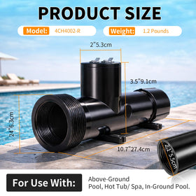 BQFLY hybrid pool treatment visual conveys versatile performance across water features