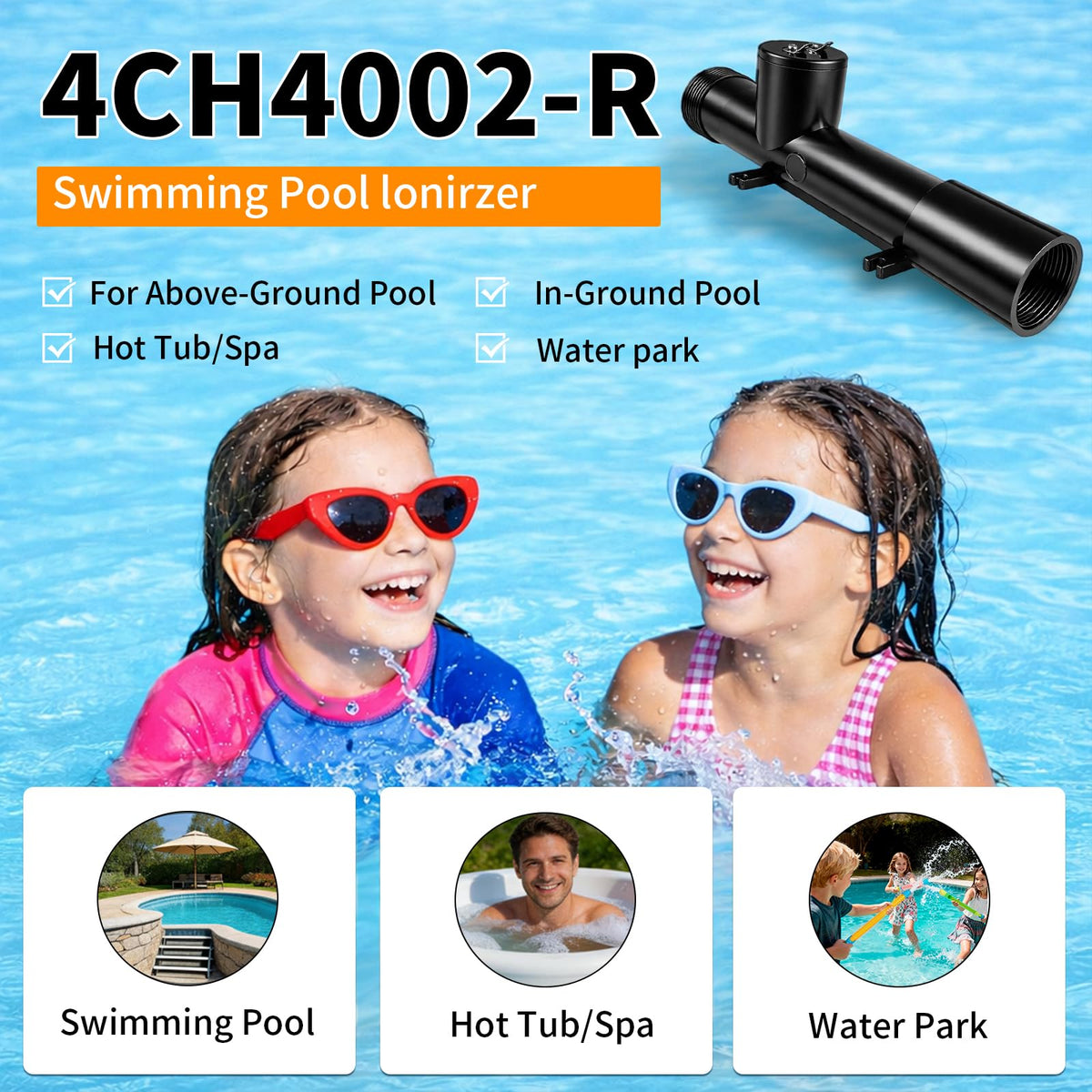 BQFLY replacement chamber for DIY installation simplifies pool maintenance