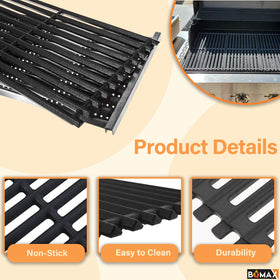 Easy-install design demonstrated for quick swap on compatible Char-Broil grills.