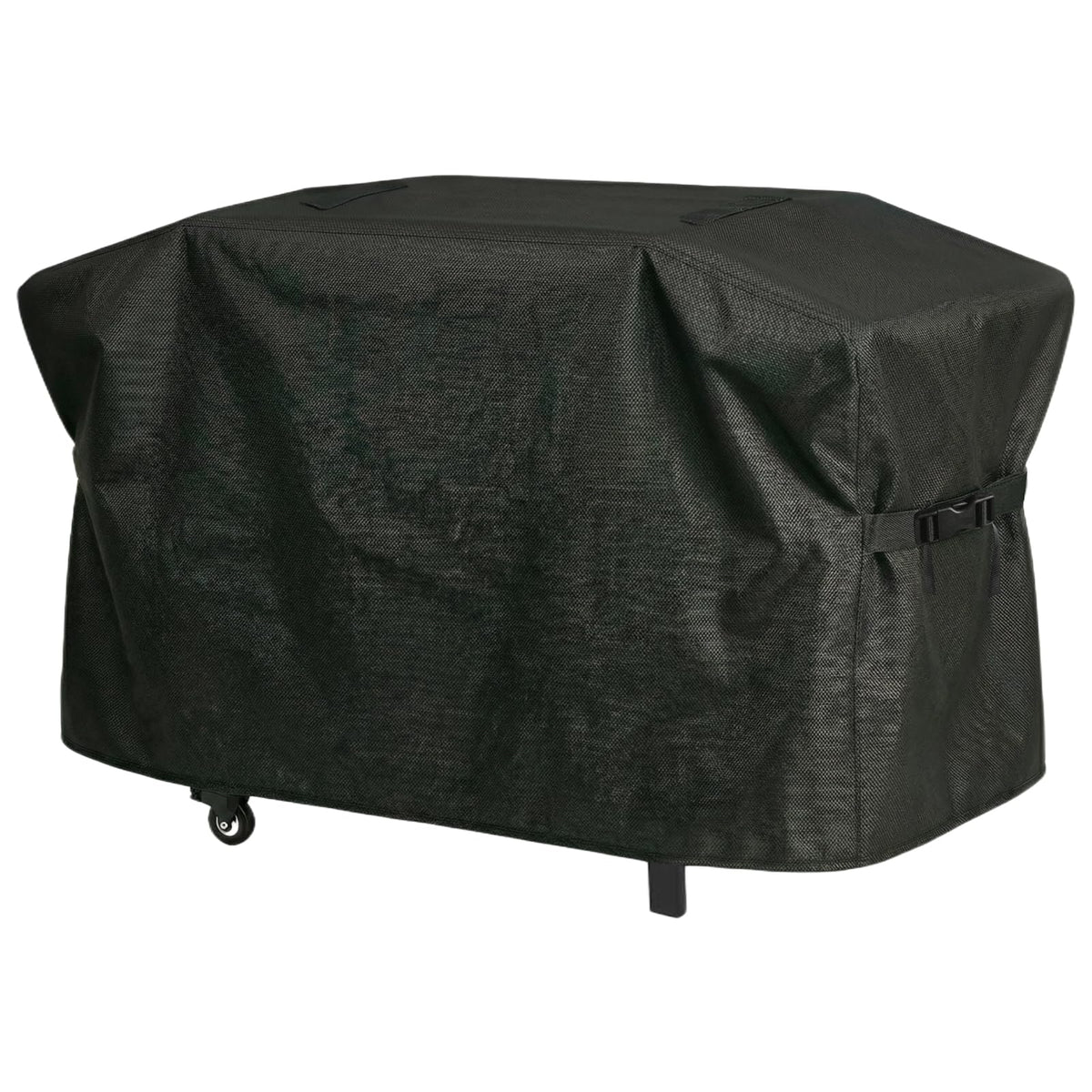 BQMAX 36-inch griddle cover with hood protects the grill from weather and dust.