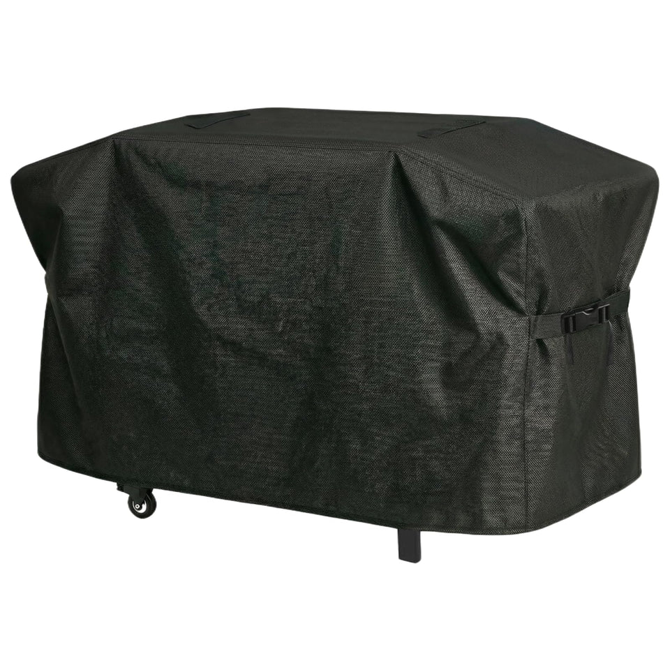 BQMAX 36-inch griddle cover with hood protects the grill from weather and dust.